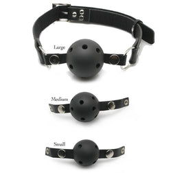 Ball gag d'entraînement 3 boules respirantes — Training System