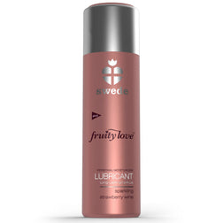 Lubrifiant comestible vin mousseux & fraise 50 ml — vue de profil