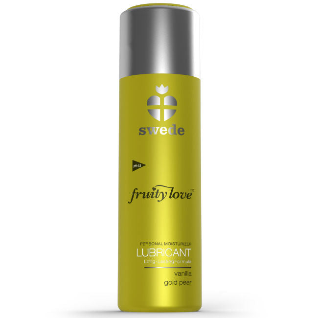 Lubrifiant comestible vanille & poire dorée 50 ml — emballage