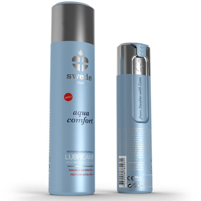 Lubrifiant vegan soyeux 120 ml — Swede Aqua Comfort · Swede · Base eau