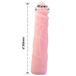 BAILE REALISTIC SILICONE DILDO SKIN TOUCH 23 CM