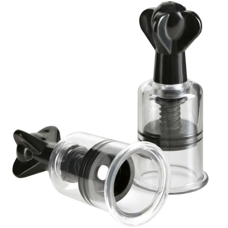 Pompe pénis Fetish Fantasy Ed.Limitada Pompes de succion pour tétons en ABS noir vu de face