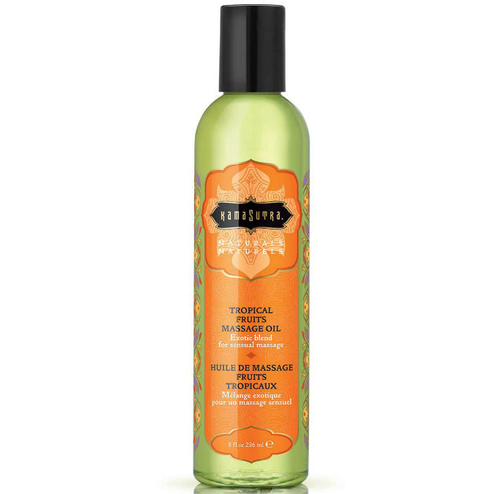 Huile de massage fruits tropicaux 236 ml — Naturals · Kamasutra Cosmetics · Huiles aromatisées