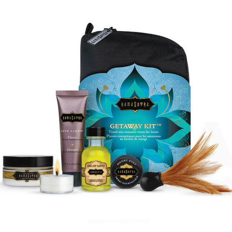 Kit massage format voyage 4 pièces — Weekender · Kamasutra Cosmetics · Kits massage