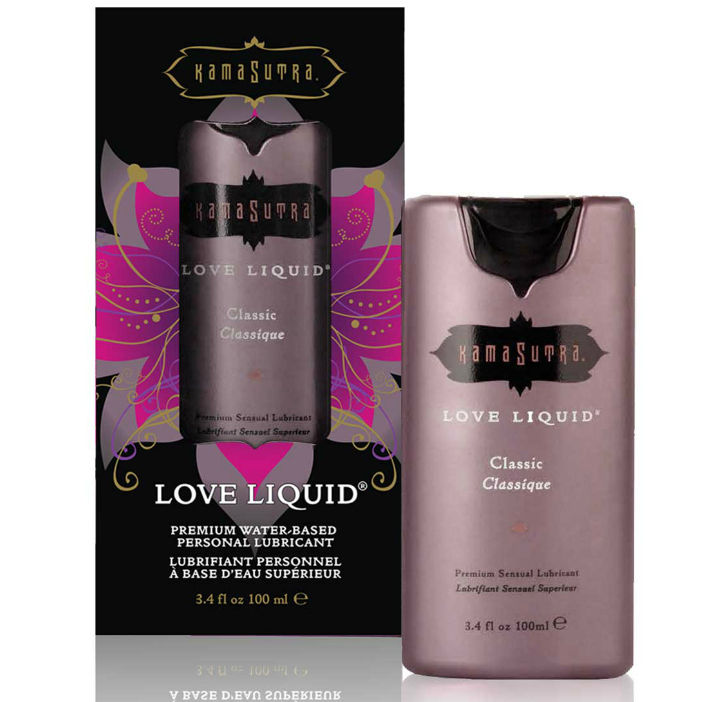 Lubrifiant eau soyeux 100 ml — Love Liquid · Kamasutra Cosmetics · Base eau