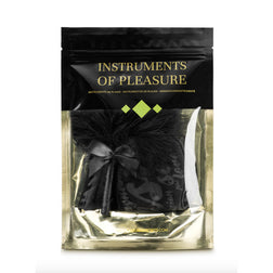 Kit caresse et privation : plumeau, lien, masque — Instruments of Pleasure