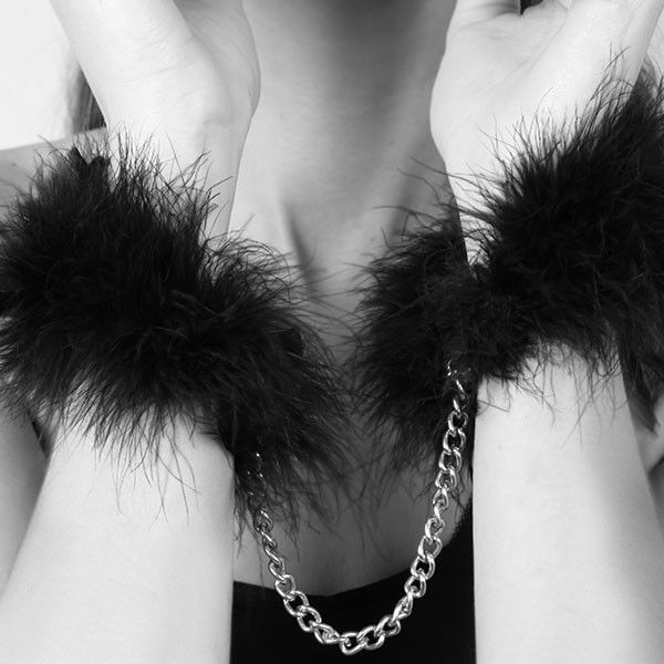 BIJOUX ZA ZA ZU MENOTTES PLUME