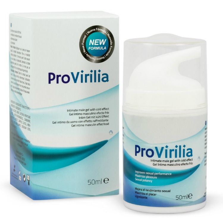 Gel stimulant masculin effet froid 50 ml — Provirilia · 500Cosmetics · Base eau