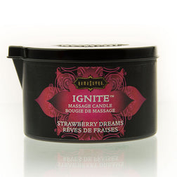 Bougie de massage fraise 170 g — Ignite