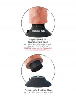 Realistic 20-inch vibrating dildo with suction cup