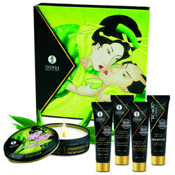 Kit massage érotique bio thé vert 5 minis — Secret Geisha — vue 3