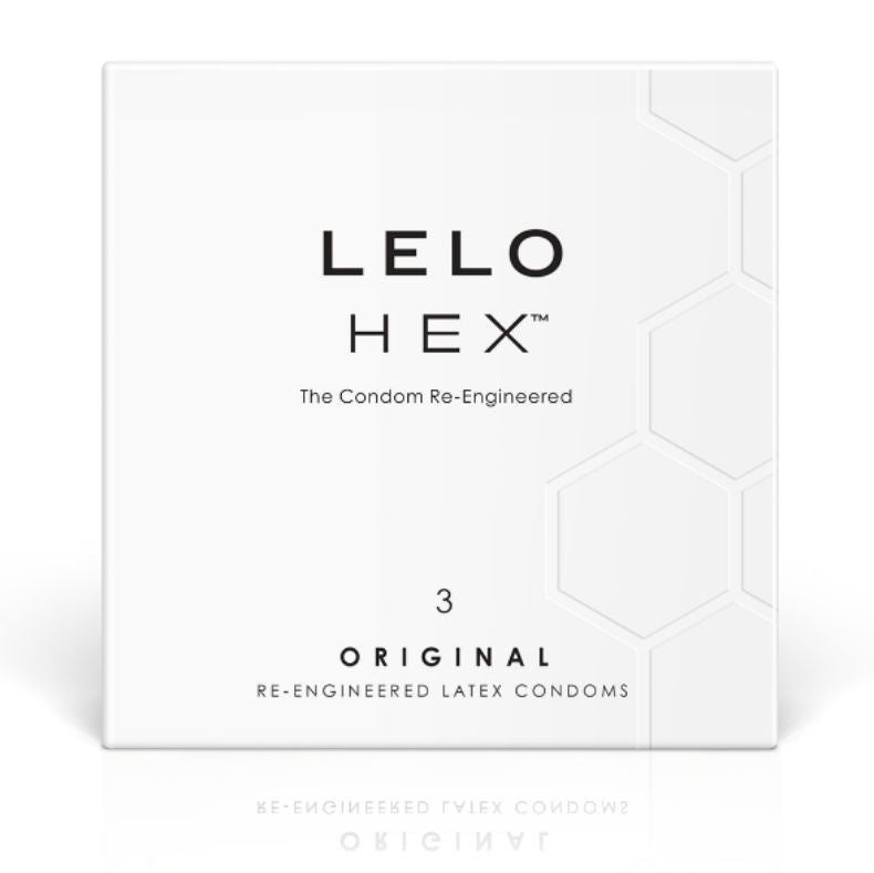 LELO BOITE DE PRESERVATIFS HEX 3 UNITES