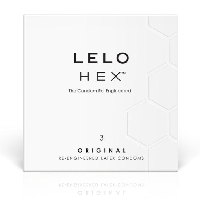 LELO BOITE DE PRESERVATIFS HEX 3 UNITES