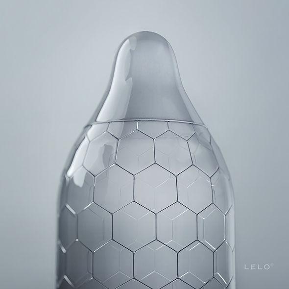 LELO BOITE DE PRESERVATIFS HEX 3 UNITES