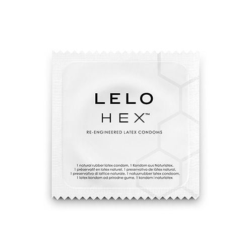LELO BOITE DE PRESERVATIFS HEX 3 UNITES