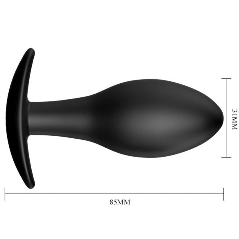 Plug anal ancre silicone 8,5 cm — en situation
