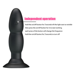 PRETTY LOVE VIBRATEUR PLUG ET ROTATION PAR TELECOMMANDE