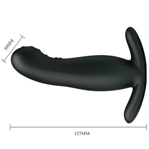 Plug vibrant prostatique silicone base périnéale — autre angle