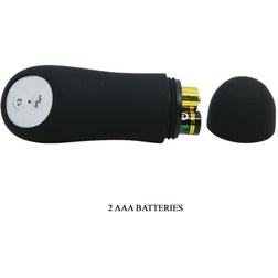 PRETTY LOVE PLUG ANAL EN SILICONE FORME PENIS ET 12 MODES DE VIBRATION NOIR