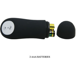 PRETTY LOVE PLUG ANAL EN SILICONE FORME PENIS ET 12 MODES DE VIBRATION NOIR