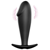 PRETTY LOVE PLUG ANAL EN SILICONE FORME PENIS ET 12 MODES DE VIBRATION NOIR