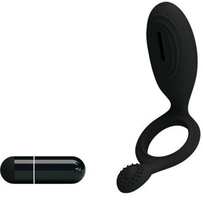 Cockring vibrant silicone 12 modes — Ethel · Pretty Love Male · Cockrings Vibrants