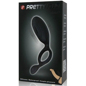 Cockring vibrant silicone 12 modes — emballage