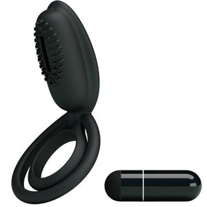 Cockring vibrant silicone 12 modes design ergonomique — Esther · Pretty Love Male · Cockrings Vibrants
