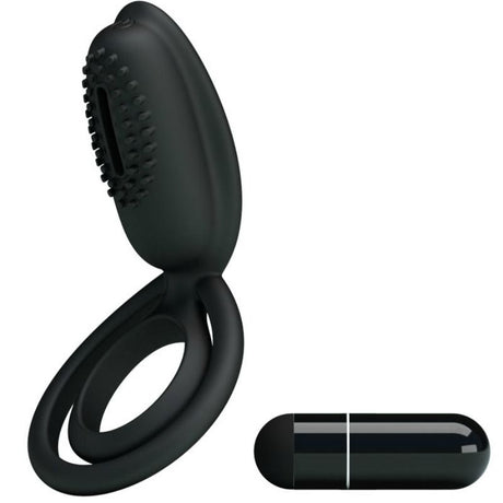 Cockring vibrant silicone 12 modes design ergonomique — Esther · Pretty Love Male · Cockrings Vibrants