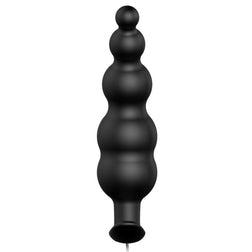 PRETTY LOVE PLUG ANAL SILICONE EXTRA STIMULATION ET 12 MODES DE VIBRATION NOIR