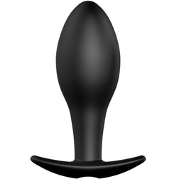 PRETTY LOVE PLUG ANAL FORME DANCRE SILICONE 12 MODES DE VIBRATION NOIR