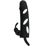 PRETTY LOVE - HOUSSE EN SILICONE AVEC VIBRATION 14 CM 1.0 · Pretty Love Male · Gaines & extensions