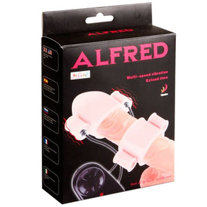 BAILE COUVREVIBRATEUR PENIS ALFRED AVEC CONTROLE