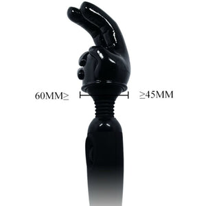 BAILE TETE ELECTRIQUETETE INTERCHANGEABLE POUR MASSEUR DE CONCEPTION DE MAIN