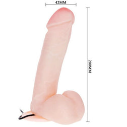 BAILE REALISTIC VIBRATING DILDO 20 CM