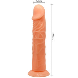 Vive dual-density realistic 19.8 cm suction-cup dildo — product image