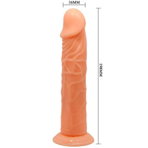 Vive dual-density realistic 19.8 cm suction-cup dildo — product image