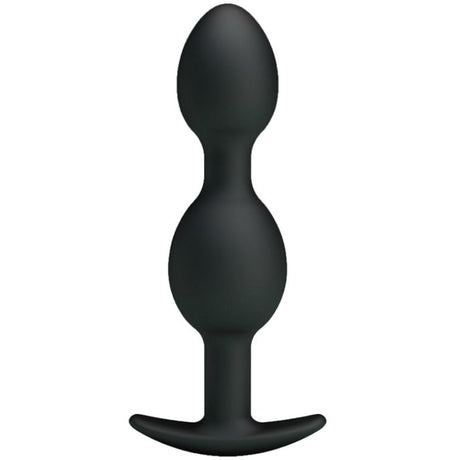 PRETTY LOVE BALLES ANAL EN SILICONE 125 CM NOIRES