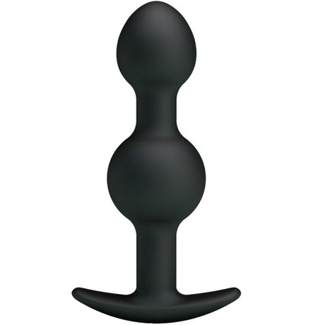 PRETTY LOVE BALLES ANAL EN SILICONE SPECIALE STIMULATION 103 CM NOIRES