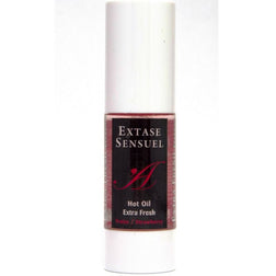 EXTASE SENSUAL HUILE DE MASSAGE EFFET FRAISE EXTRA FRAICHE 30 ML