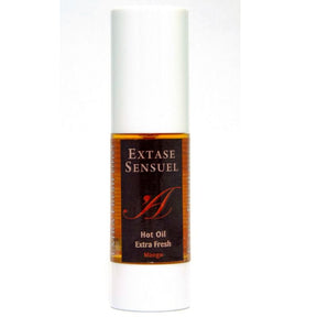 Huile de massage chaud-froid parfum mangue 30 ml — Extra Fresh · Extase Sensual · Huiles aromatisées