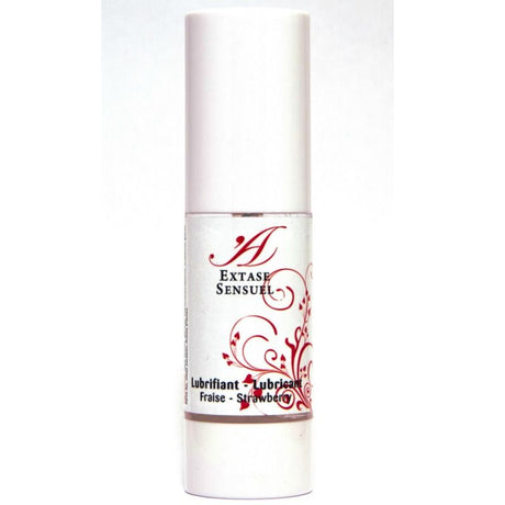 Gel lubrifiant comestible goût fraise 30 ml — emballage