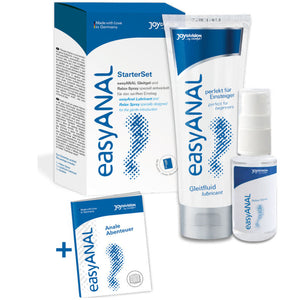 Kit initiation anale lube 80 ml + spray relaxant 30 ml — easyANAL · Joydivision Easyanal · Lubs & Sprays Relaxants Anal