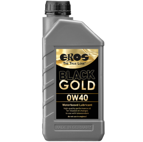 Lubrifiant eau modèle Black Gold pour le plaisir intime. pour des moments de kiff et de douceur.