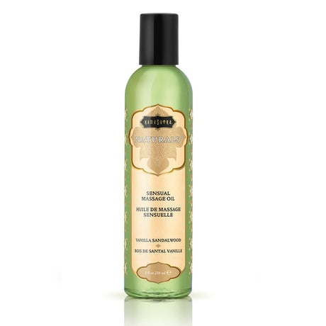 Huile de massage Vanilla Sandalwood 236 ml · Kamasutra Cosmetics · Huiles neutres