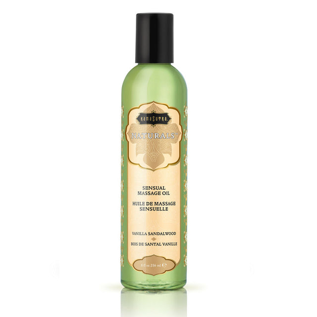 Huile de massage Vanilla Sandalwood 236 ml · Kamasutra Cosmetics · Huiles neutres
