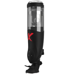 Masturbateur automatique rotation + va-et-vient 3 gaines interchangeables - gros plan