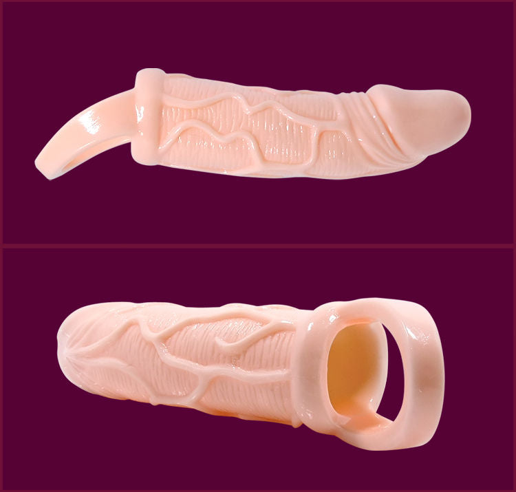 BAILE GAINE DEXTENSION DE PENIS AVEC VIBRATION ET SANGLE POUR TESTICULES 135 CM