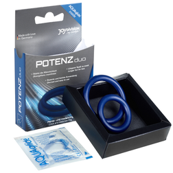 Duo cockrings silicone taille M — vue de profil