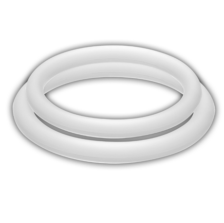 JOYDIVISION POTENZDUO BAGUES BLANC M